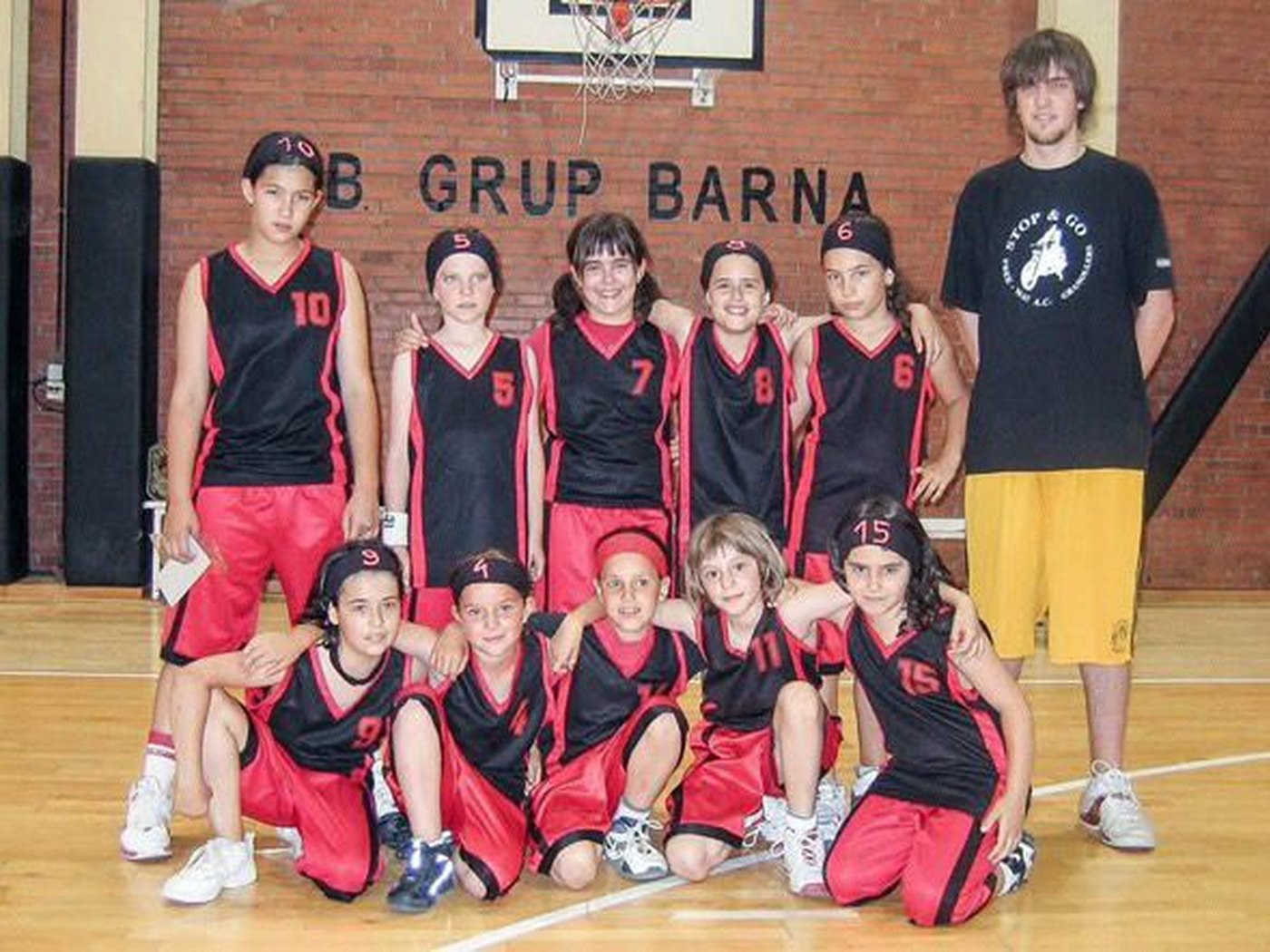Equip femení de formació del CB Grup Barna