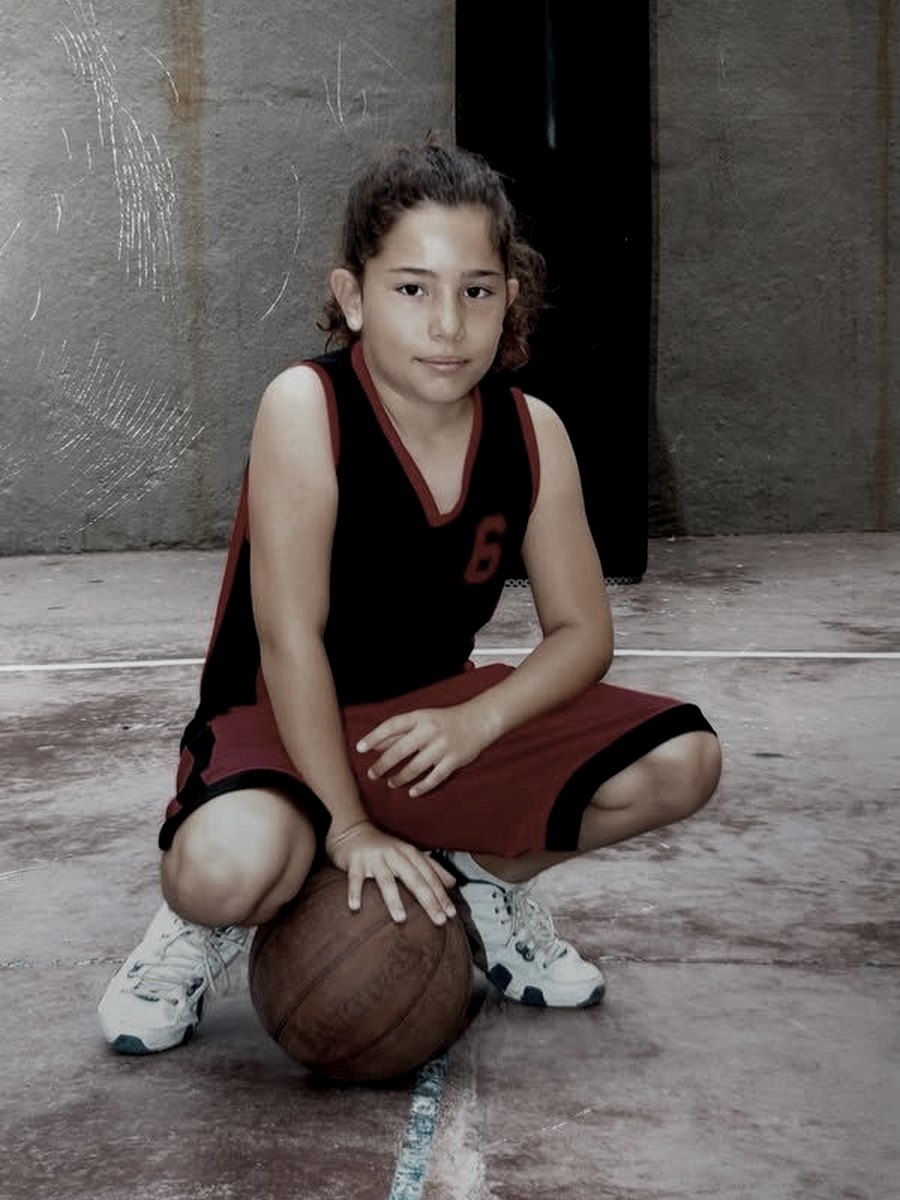 Ainhoa López, entrenadora de l'Escoleta del CB Grup Barna