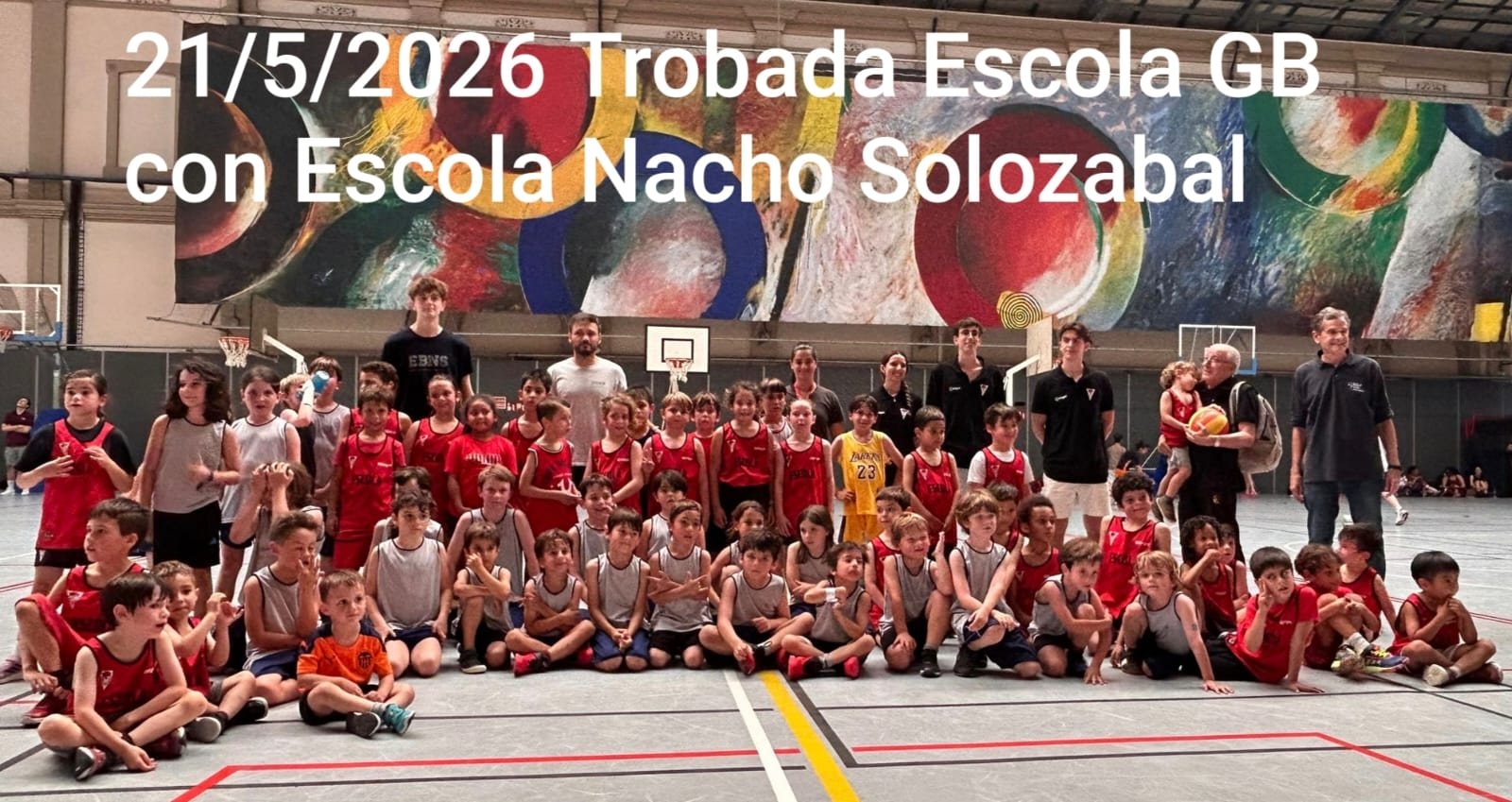 Trobada de l'Escola Grup Barna amb l'Escola Nacho Solozabal